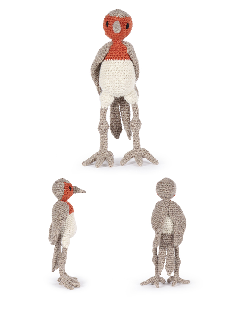 toft ed's animal robin the robin amigurumi crochet